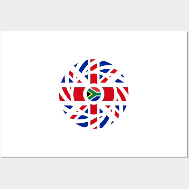 British South African Multinational Patriot Flag Series Wall Art by Village Values